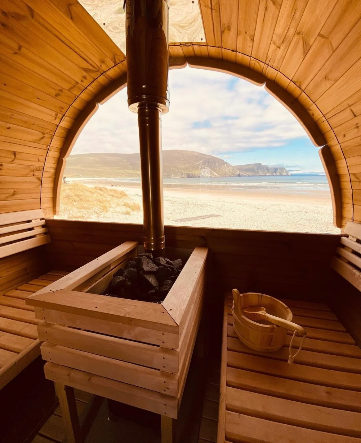 Sabhna Saunas Dugort Beach